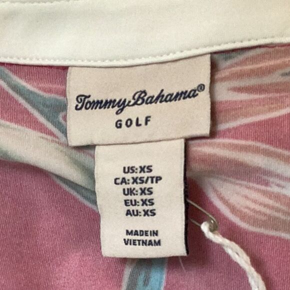 TOMMY BAHAMA NWT WOMENS GOLF ACTIVE WEAR SHIRT TOP UPF 50 MOISTURE WICKING XS - Picture 5 of 7